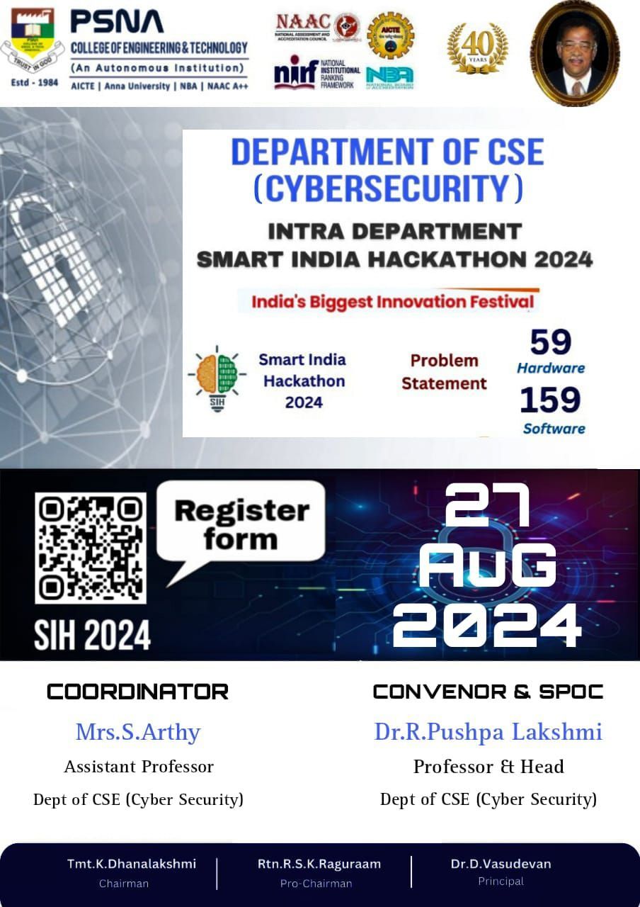 Intra Department Hackathon: